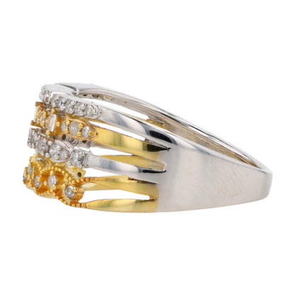 1/3 ctw Sterling Silver Diamond Fashion Ring