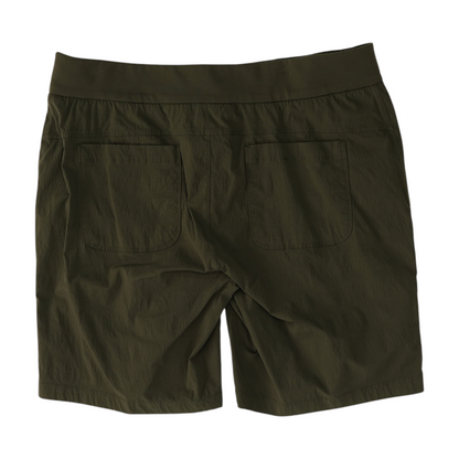 Gray Solid Chino Shorts