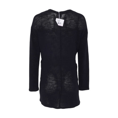 Black Maternity Cardigan Sweater