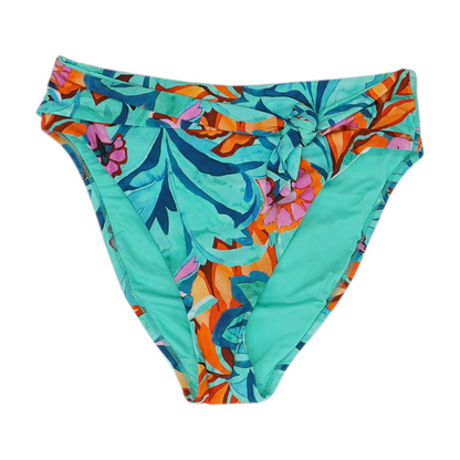 Green Print Swim Bottom