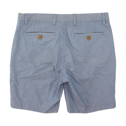 Blue Polka Dot Chino Shorts