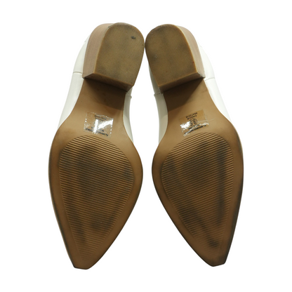 White Western Boots