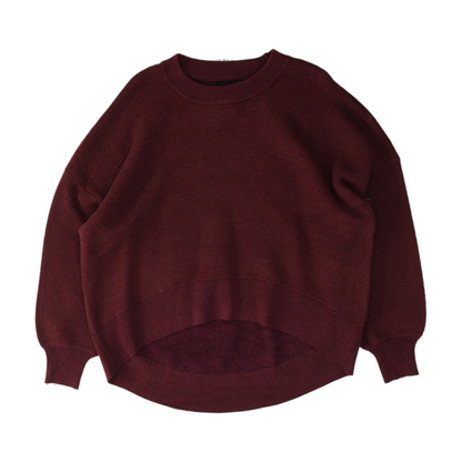 Burgundy Pullover Sweater