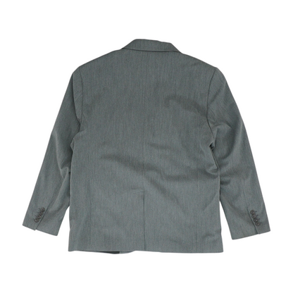 Gray Solid Blazer