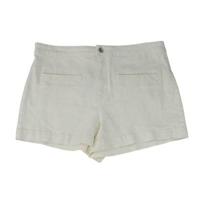 White Denim Shorts