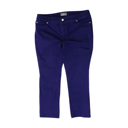 Purple Regular Jeans