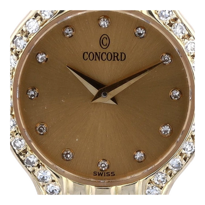 14K Les Palais Yellow Gold Diamond Watch