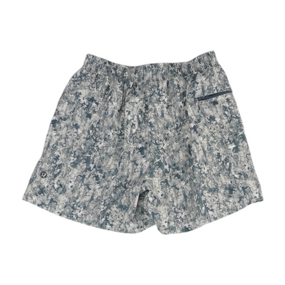 Gray Abstract Swim Bottom