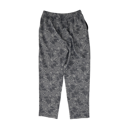 Navy Print Pants