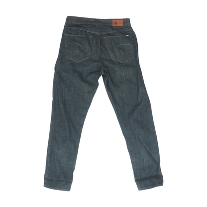 Navy Straight Jeans