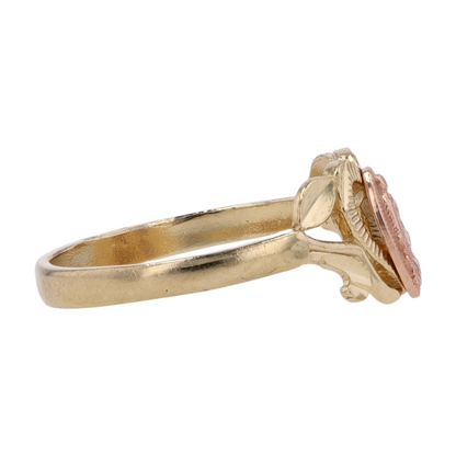 14K Two-Tone Gold Fashion Ring