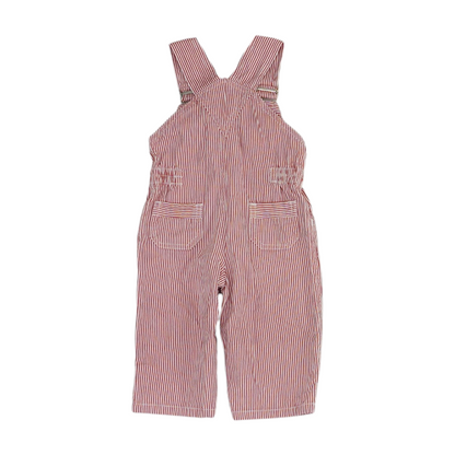 Vintage Red Striped One-Piece