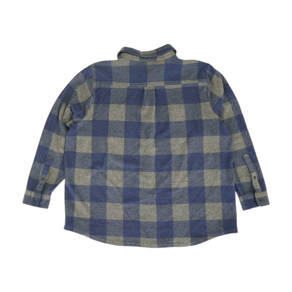 Blue Check Flannel Button Down