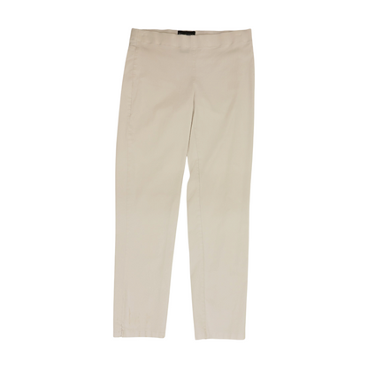 White Straight Pants