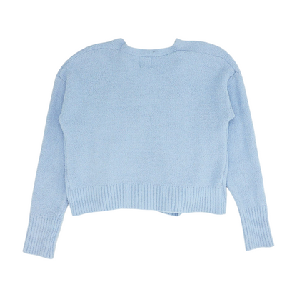 Blue Cardigan Sweater