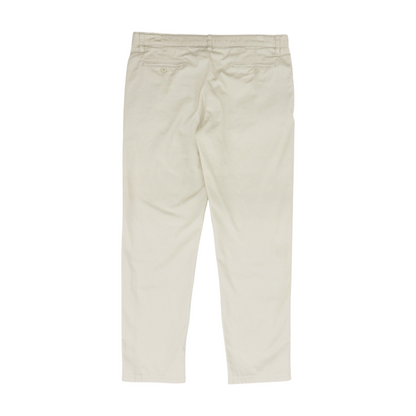 Beige Regular Pants