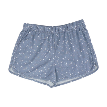 Blue Abstract Pajama Bottom