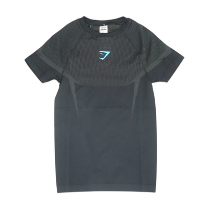 Black Solid Active T-Shirt