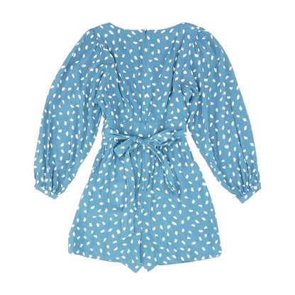 Blue Misc Romper