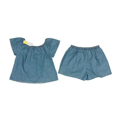 Blue Short Set