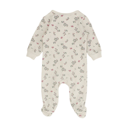 Beige Print One-Piece
