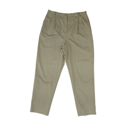 Tan Khaki Petite Plus Regular Pants
