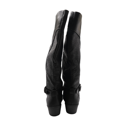 Black Knee-High Boots