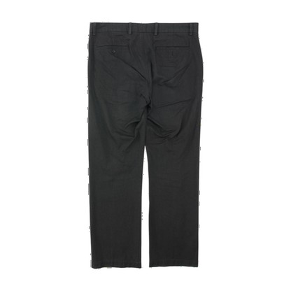 Gray Straight Pants