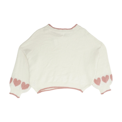 White Pullover Sweater