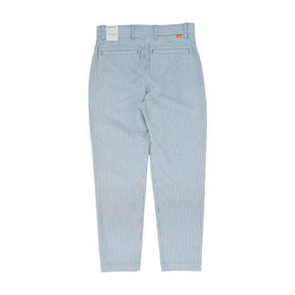 Blue Striped Regular Pants