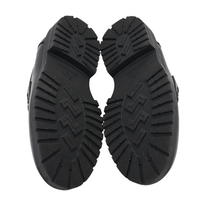 Black Slip-On Casual Shoes