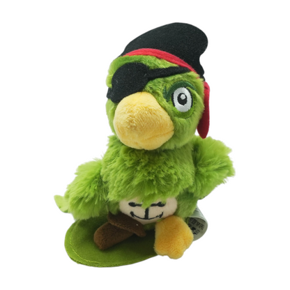 Pirate Parrot Magnetic Shoulder Plush