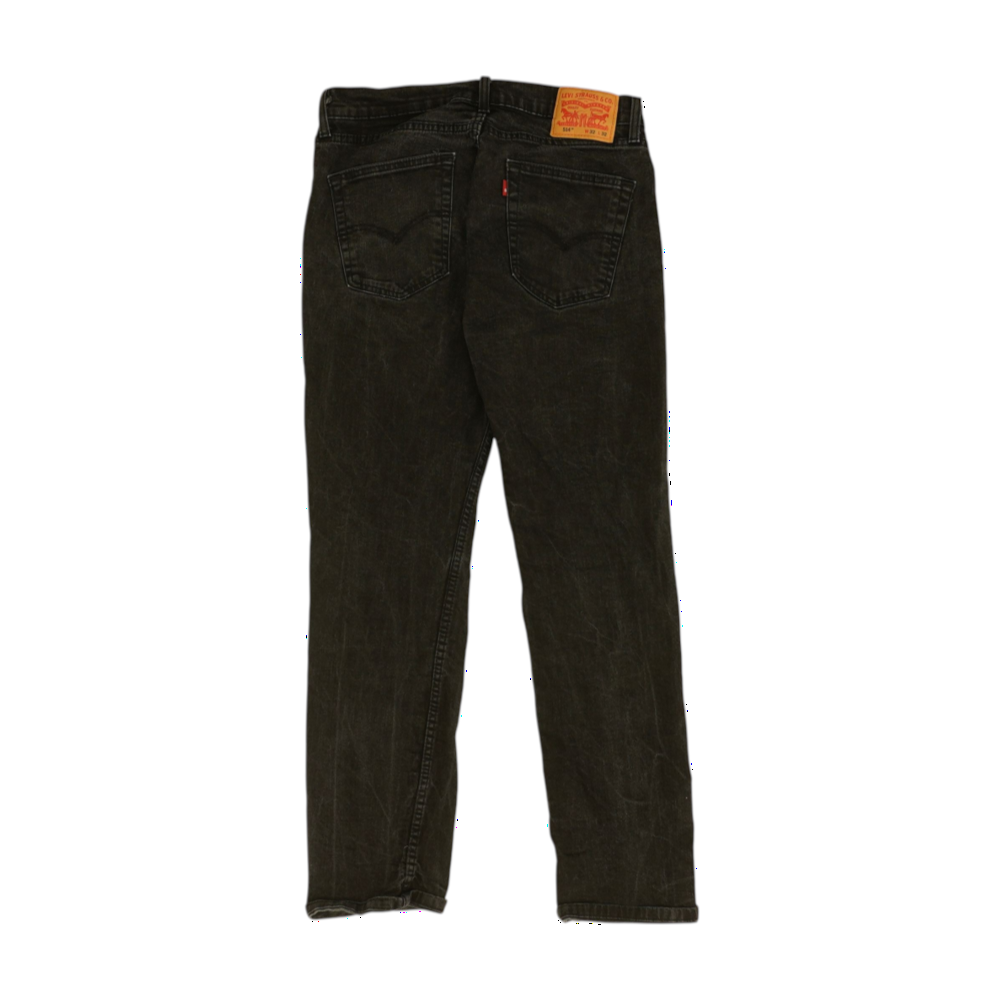 514 Black Straight Jeans