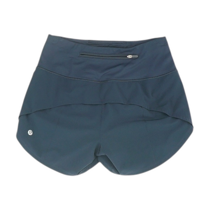 Navy Solid Active Shorts