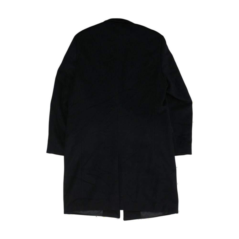 Black Tall Solid Coat
