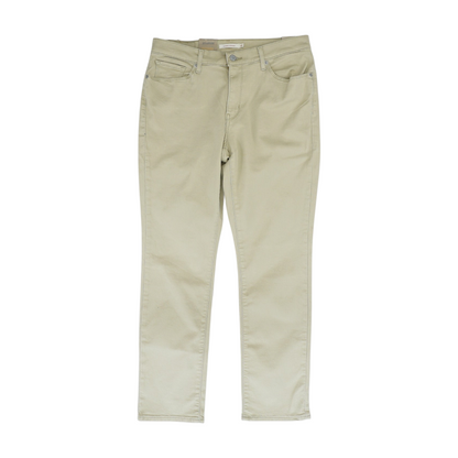 Tan Straight Jeans