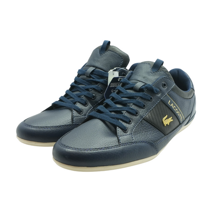 Navy Lace-Up Casual Shoes