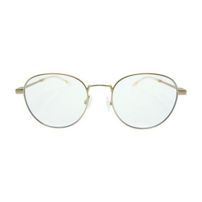 Gold 35-002998 Round Prescription Eyewear