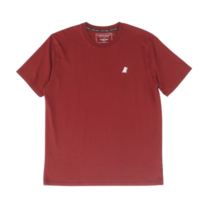 Maroon Solid T-Shirt