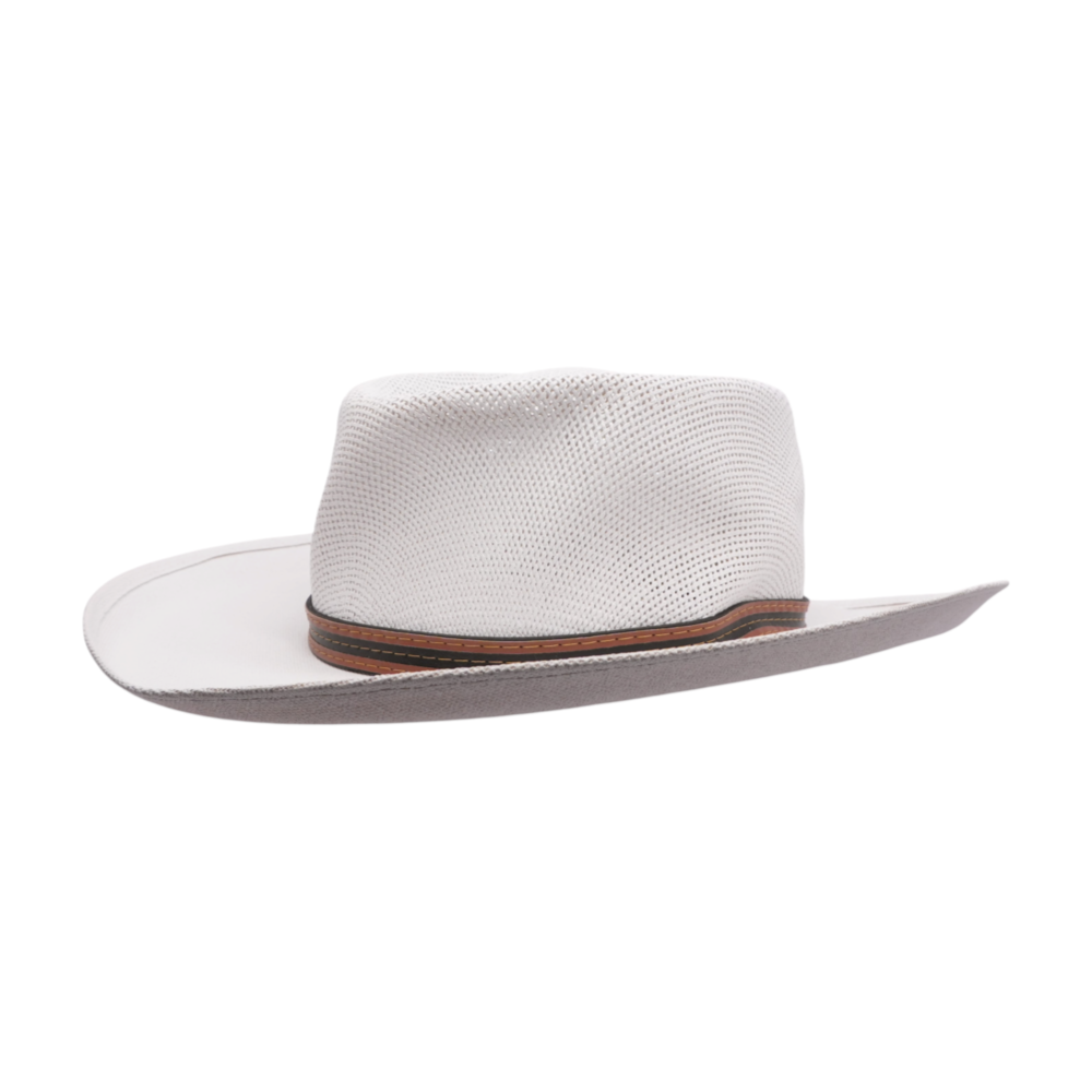 White Western Hat
