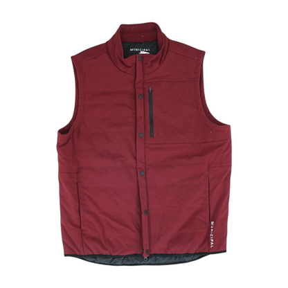 Red Solid Vest
