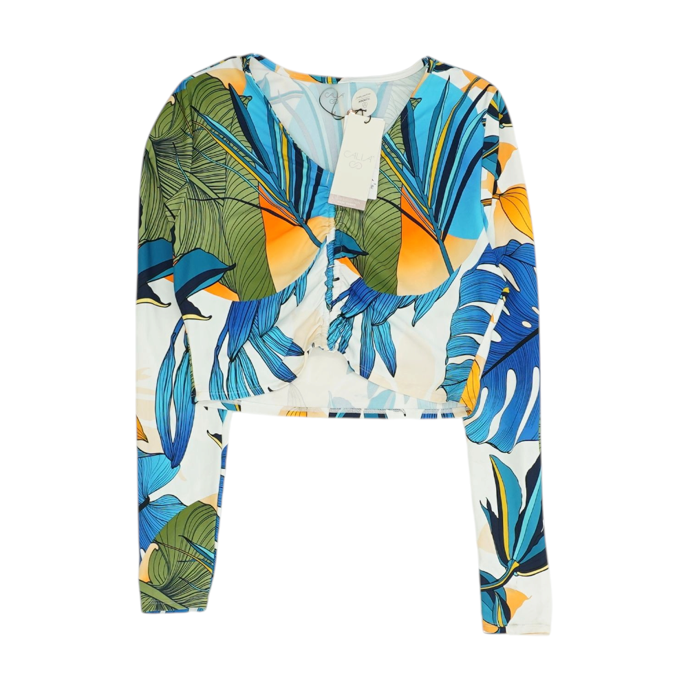 Multi Tropical Swim Top