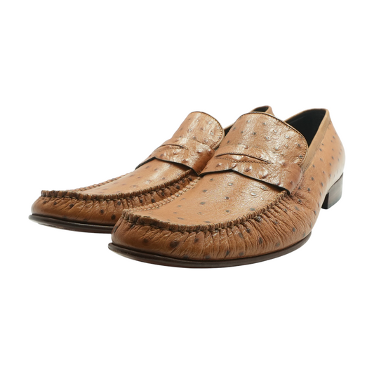 Brown Slip-On Dress Shoes