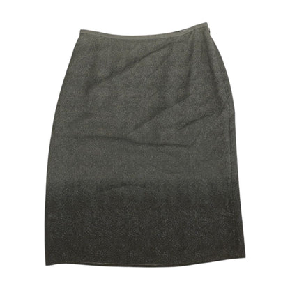 Gray Midi Skirt