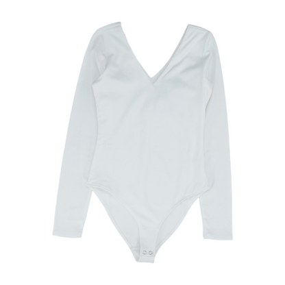 White Bodysuit Blouse