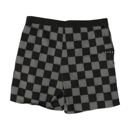 Gray Check Chino Shorts