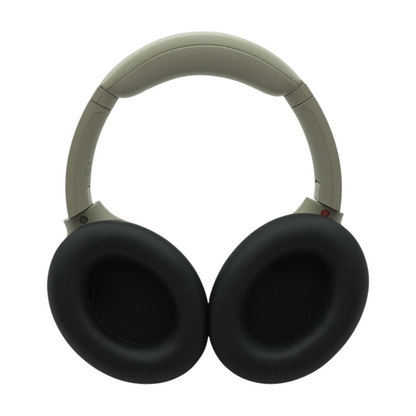 Silver WH-1000XM4 Noise Cancelling Headphones With Black Earpads