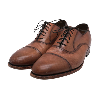Brown Lace-Up Dress Shoes