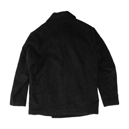 Black Solid Coat