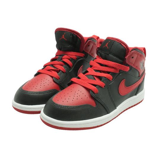 Jordan 1 Mid Black Athletic Shoes